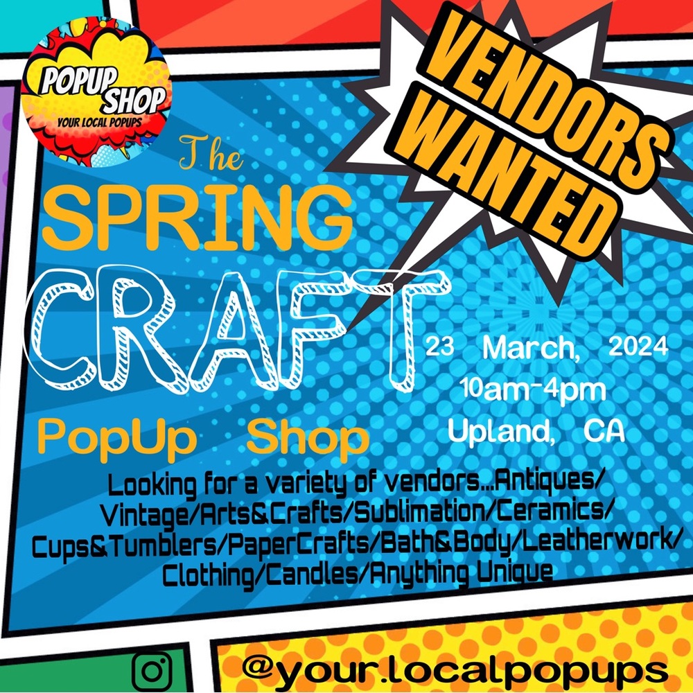 Looking for Vendors!!